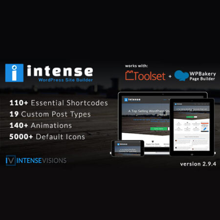 Intense Shortcodes and Site Builder for WordPress