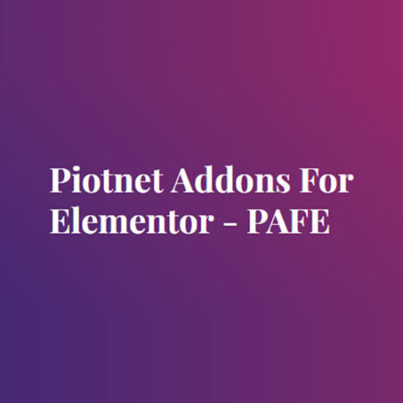 Piotnet Addons For Elementor Pro