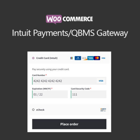 WooCommerce Intuit Payments QBMS Gateway