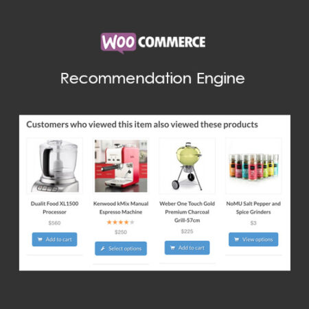 WooCommerce Recommendation Engine