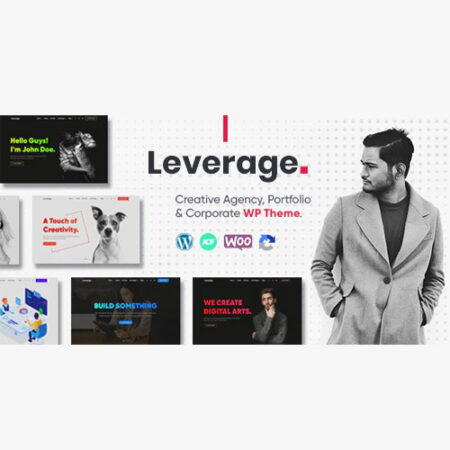 Leverage – Creative Agency & Portfolio WordPress Theme