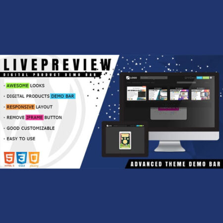 LivePreview Theme Demo Bar for WordPress 3