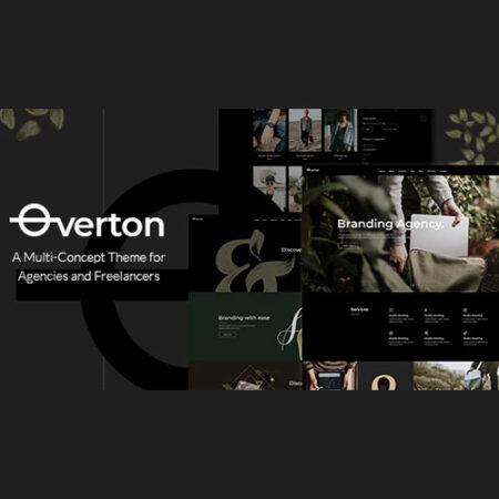 Overton – Creative Theme for Agencies and Freelancers