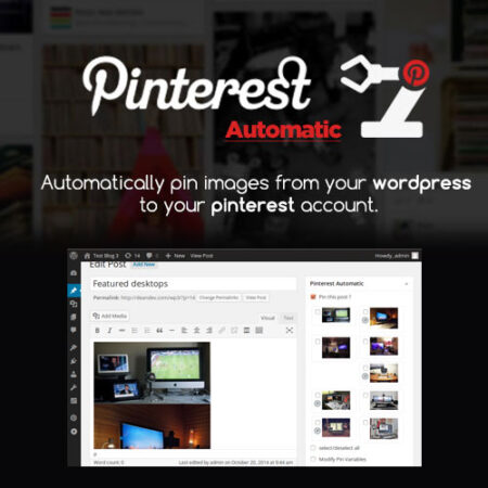 Pinterest Automatic Pin WordPress Plugin