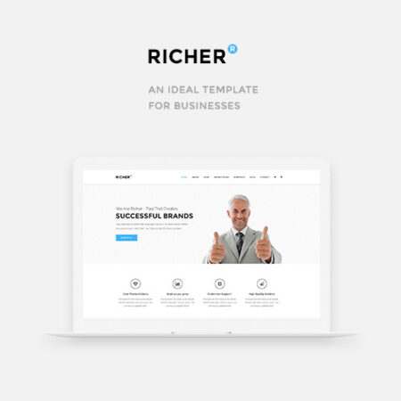 Richer Responsive Multi Purpose Theme