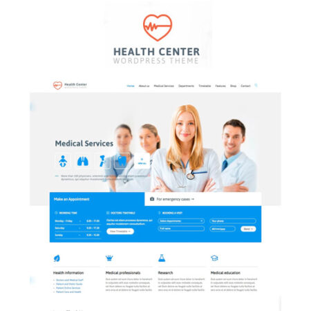 Dentalia – Dentist & Medical WordPress Theme